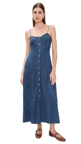 Z SUPPLY Women's Angel Eyes Dress, Medium Indigo, Blue, M