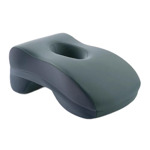 MYCENSE Sleeping Pillow,Face Down Desk Pillow,Face Cushion Soft Neck Cushion Waist Supporting Multifunction Neck Pad Face Cradle, Green