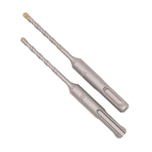 Image of TAPARIA 5 mm Flat tip SDS Plus Hammer Drill Bit for Concrete Drilling (HDF 5110, 5x50x110 mm, Pack of 2)-Spiral Flute Type-Home, DIY, Professional Brick, Wall, Masonary-Drilling