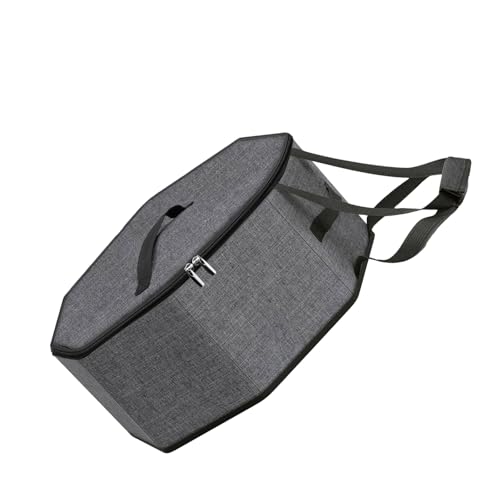Convenient Foldable Hat Organiser Oxford Fabric Hat Bag with Carrying Handle Large Capacity Caps Storage Container