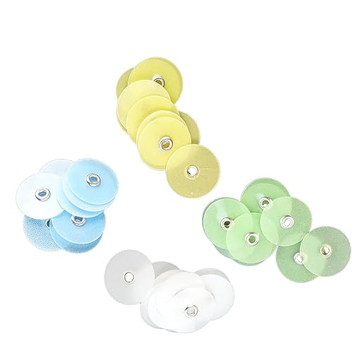 Image of Dental Composite Finishing Polishing Disc 40Pcs Metal Connector Polishing Kit (12MM)