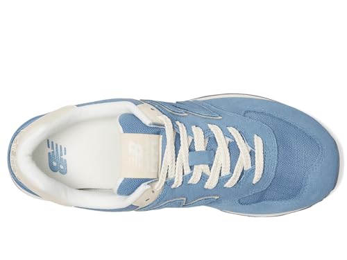 New Balance Women's 574 V2 Spring Sneaker, New Spruce/Sea Salt, 8