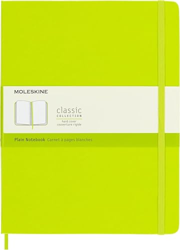 Carnet Classique à Pages Blanches Moleskine extra large couverture rigide