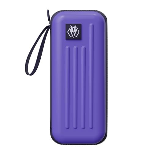 Lavishio Dart Case Darts Carrying Case Holds 3 Darts and Extra Accessories Built-In Storage Tubes and Pockets for Flights Tips Shafts ect