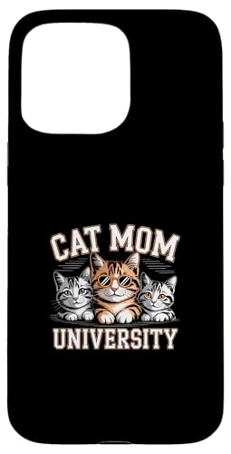 Cat Mom University �X�}�z�P�[�X iPhone 15 Pro Max �p