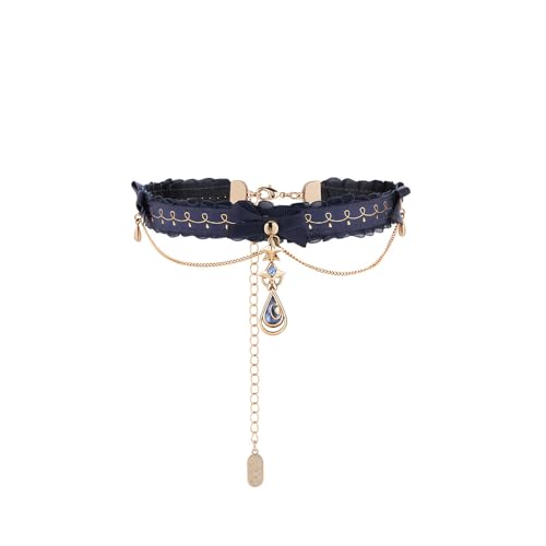 GENSHIN IMPACT Furina Impression Series - Multipurpose Choker Necklace&Two-Layered Ribbon Bracelet