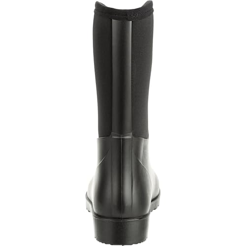 RL24 - Gummistiefel Basicline – Thermostiefel für Stall & Weide – wasserdichte Stallstiefel – Allwetter-Stiefel halbhoch – Thermo-Reitschuhe in schwarz – Unisex Winterschuhe in Größe 39