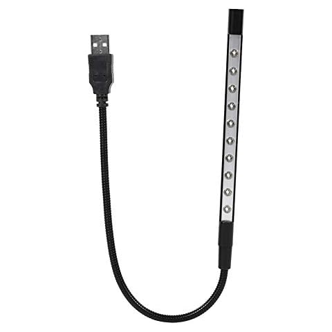 Lámpara de lectura USB LED Ymiko Mini con cuello de cisne flexible Cover