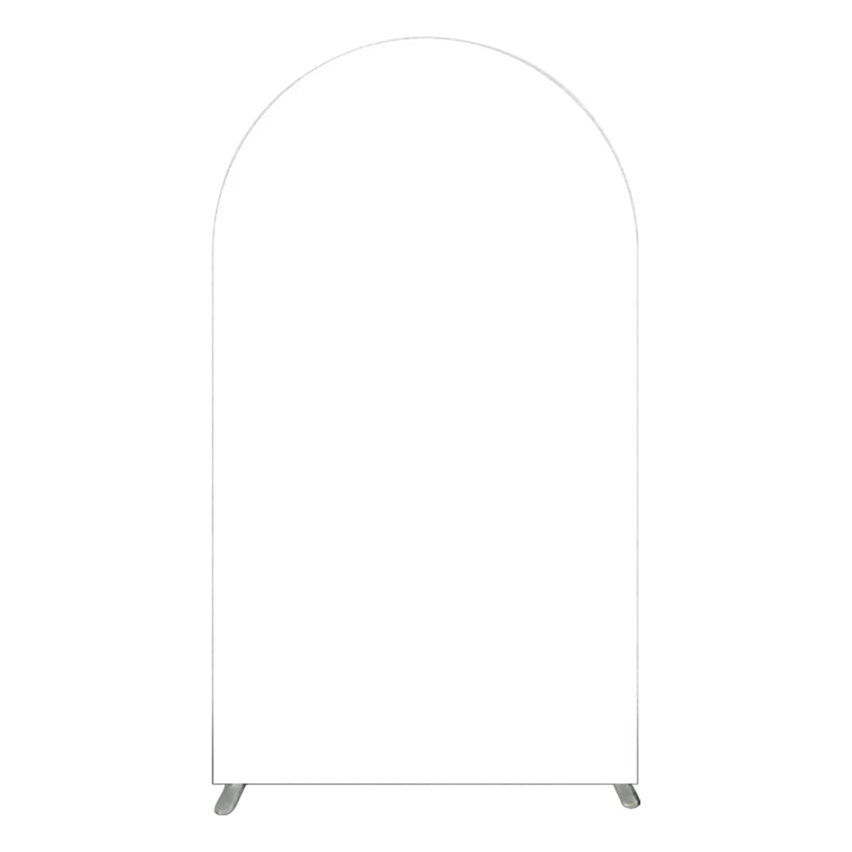 Housse de support d'arche de toile de fond ronde extensible élasthanne blanc studio