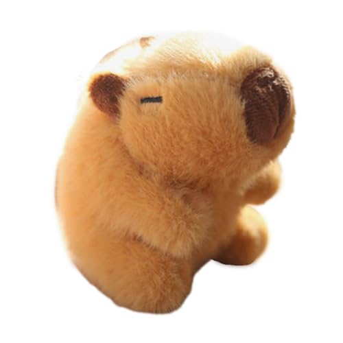 Capybara Keychain Bag Pendant Creative Stuffed Keyring Plush Key Chain