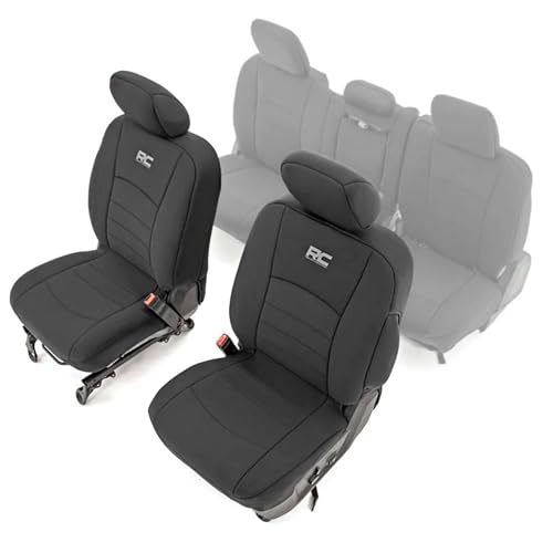 Rough Country Neoprene Front Seat Covers for Ram 1500 (2009-2018) & 2500…