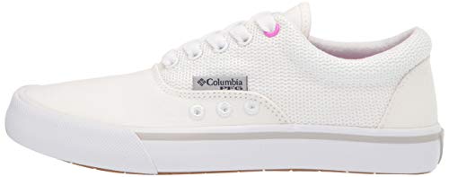 Columbia Women's Slack Water Pfg Lace Boat Shoe, White/Foxglove, 9 #TOP7