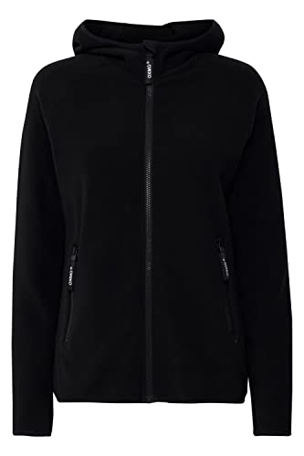 OXMO Finja Damen Fleecejacke Sweatjacke Jacke mit Kapuze, Größe:L,...
