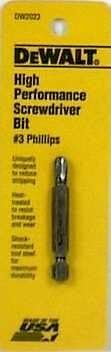 Dewalt Accesorios #3 Phil Pwr Bit (paquete de 5) Dw2023 - Brocas de atornillado eléctrico Phillips