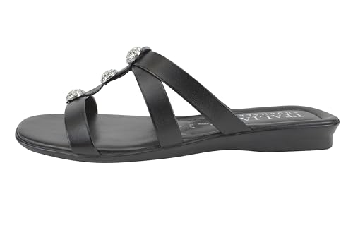 ITALIAN Shoemakers Marliya Sandal Low 1" Wedge Comfortable Sandal for Women2