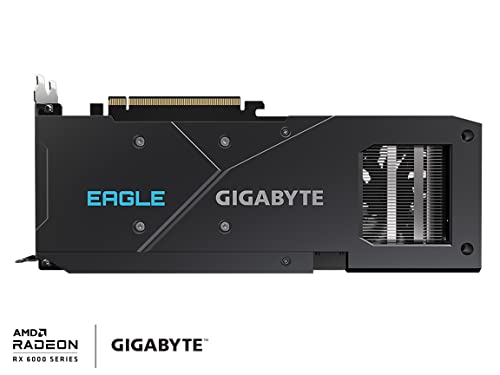 Image of GIGABYTE Radeon RX 6650 XT Eagle 8G Graphics Card, WINDFORCE 3X Cooling System, 8GB 128-bit GDDR6, GV-R665XTEAGLE-8GD Video Card