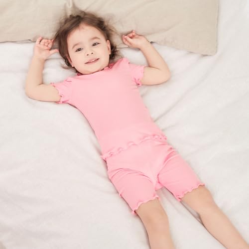 Image of pureborn Baby Pajamas Set Toddler Snug Fit Cotton Sleepwear 2pcs 12M-7Y