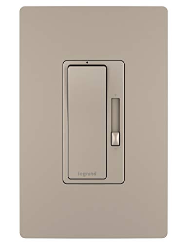 Amazon Crazy 🔥 Deals Legrand - Pass & Seymour Radiant Dimmer Light Switch with Wall Plate, for Dimmable LED Lights, 450W LED and CFL Bulbs - 700W Incandescent & Halogen, Nickel, RHCL453PWNI (RHCL453PWPNI)