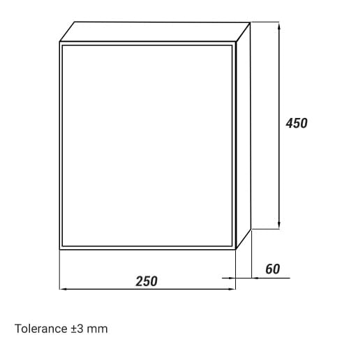 Revisionstüren für Kamine Dalap RVKMN 250x450
