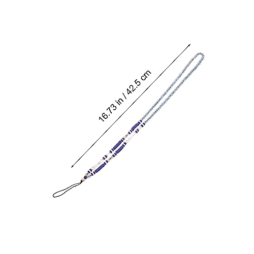 BIUDECO Cordão De Corrente Para Celular Decoração Contas Acessórios Para Celular Corda Para Pendurar