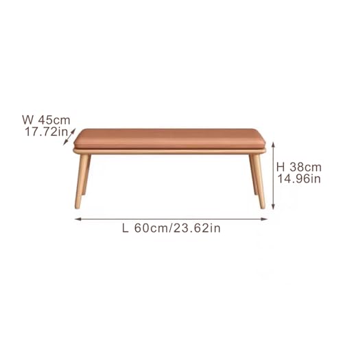 Banco de madera azul 120cm para cocina y dormitorio 3