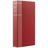 ナカバヤシ フォトグラフィリア L判 360枚収納 L3段ポケット レッド PHL-1036-R