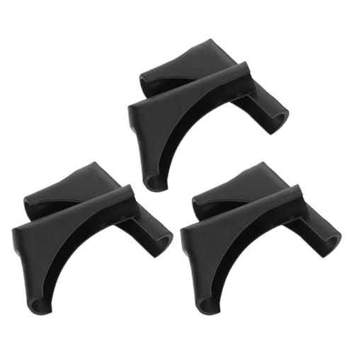 Alipis Cubiertas para Patas de Rack, Set de 6 Piezas Resistentes Almohadillas Antideslizantes, Adaptables a Diferentes Configuraciones de Tendederos y Sillas Plegables