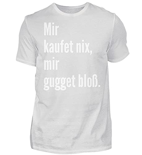 T-Shirt Haut de Gamme pour Homme Éponge de Schwob en Coton Supérieur