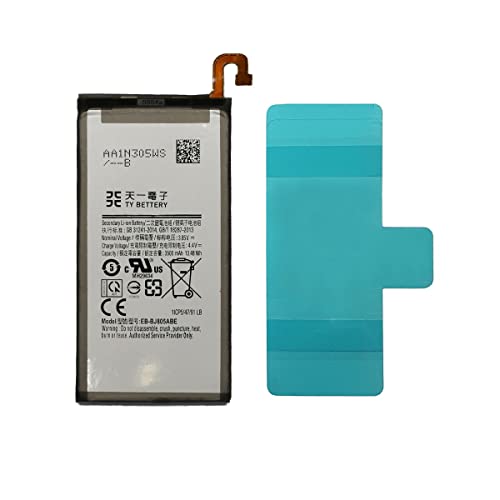 [TY BETTERY] Batterie Compatible avec EB-BJ805ABE Samsung Galaxy A6 Plus 2018 / J8 Plus / A9 Star...