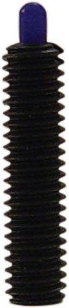 M12 X 1.75 X 32Mm, End Force - 41.09 Newtons, Metric, Steel Body, Delrin Nose - Light End Pressure, Standard, Posi-Hex, Spring Plunger (1 Each) #TOP4