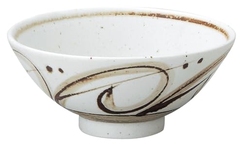 花伝 KOYO 光洋陶器 茶色唐草 鯛茶 身 和食器 美濃焼 食洗機対応 日本製 51006031