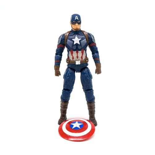 Image of ZD Box Toys Collectible Action Figure Full Box Set: Anniversary Series Non-Luminous Version 1:10 Scale 17cm Super Hero (Captain AM, Endgame)
