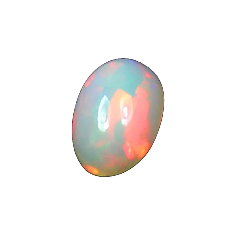Opale éthiopienne 1 pièce cabochon ovale 13x9x5,5 mm AAA naturelle multi fire en vrac