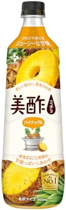 Korean CJ Petitzel Fruit Vinegar Drink Concentrate Bottle 900 ml (Pineapple, 900 ml x 1)