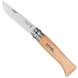 Opinel - Coltello N°08, in acciaio Inox, Taglia unica