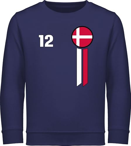 Sweatshirt Kinder Pullover für Jungen Mädchen - Fußball EM WM...