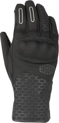 Image of SEGURA Natcho waterproof Winter Motorcycle Gloves, black/gray, 9 (M)