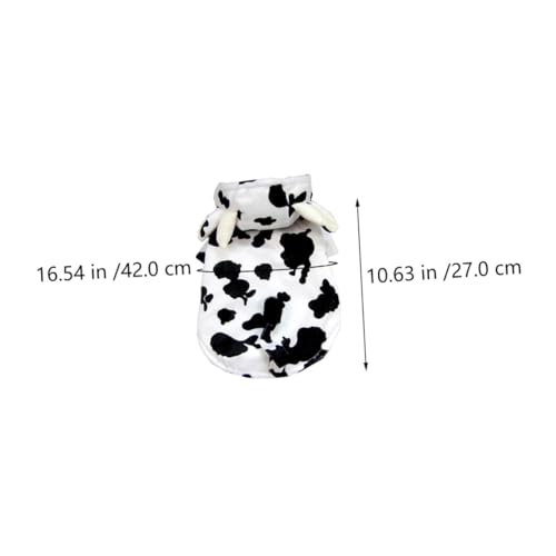 Disfraz para perro vaca talla M diseño 3D miniatura 2