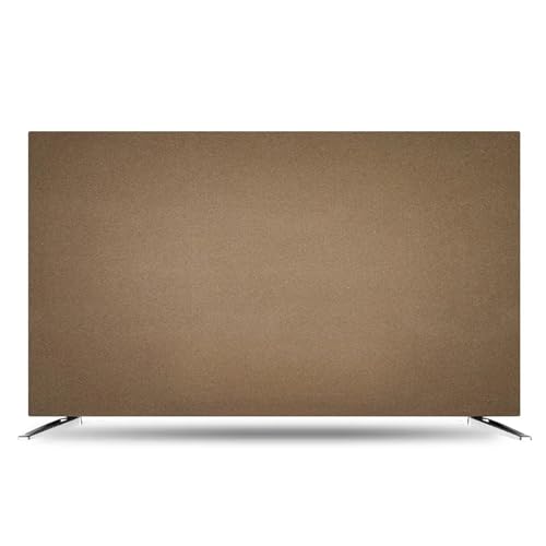 Couverture de télévision extensible 75 pouces housse anti-poussière murale