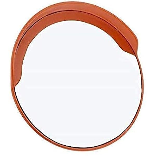 LHFHA Specchio per il Traffico Specchio Grandangolare Specchio Di Sorveglianza Convex Road Driveway Grandangolo Di Sicurezza Curvo/Ed/60 cm