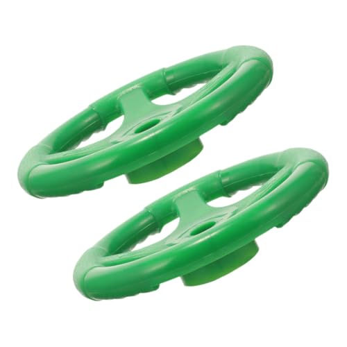 CIYODO 2pcs Steering Wheel for Simulation Driving Replacement Steering Wheel for Rocking Car and Swing Car Easy to Install Interactive for