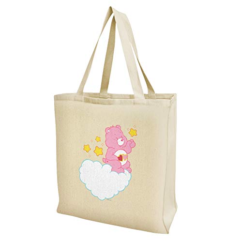 GRAPHICS & MORE Care Bears Love-A-Lot Bear Grocery Travel Reusable Tote Bag