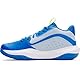 Under Armour Unisex UA Lockdown 7 Sneaker, Blue Calm Blue Atlantis Metallic Blue Calm, 44 EU