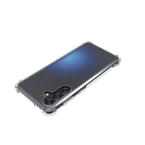 Image of Back Cover Transparent Soft Silicone Scratch Resistant Anti Slip Back Cover Case for Samsung Galaxy M55 5G - Transparent