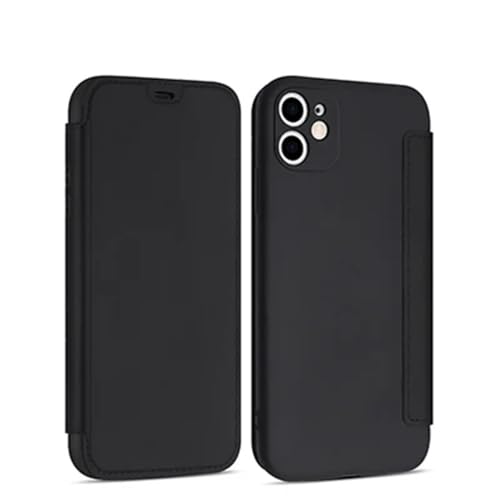 Étui en silicone liquide pour iPhone 12 protection objectif intégrée et fentes
