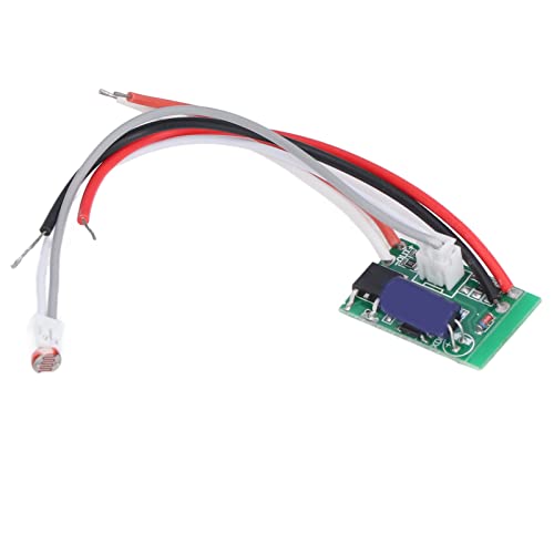 Solar Light Control Board 1.0x0.7 Inch with Photocell Sensor for Automatic LED Brightness Control in Solar Lighting and Electronic Projects