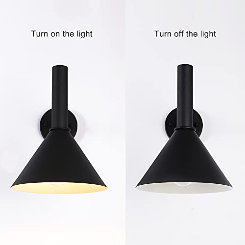 19in. Satin Black Outdoor Gooseneck Barn Light Fixture with 15in. Long Extension Arm - Wall Sconce Farmhouse, Vintage, Antique Style, Black by KUNGHEYFATCHOY - Image 7