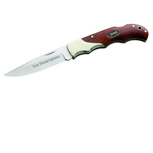 Herbertz Taschenmesser, Stahl 440 mit persönlicher Wunschgravur