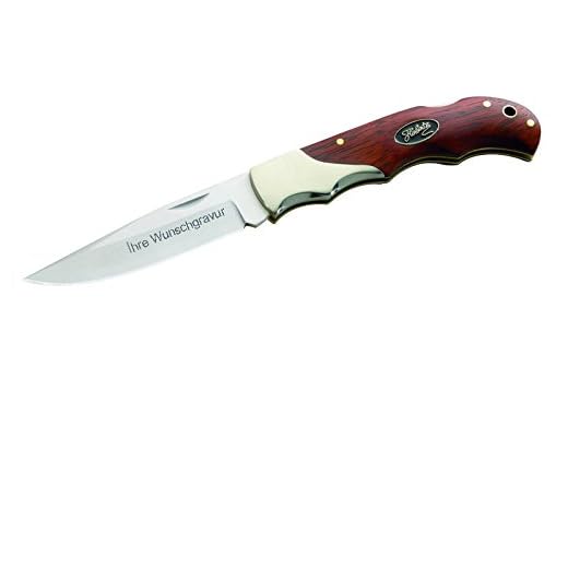 Herbertz Taschenmesser, Stahl 440 mit persönlicher Wunschgravur
