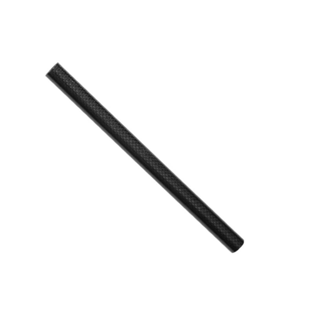Tubo in fibra di carbonio avvolto in rotolo, superficie lucida 3K, diametro interno 8 mm-38 mm, tubo composito in fibra di carbonio semplice(25mmx28mmx500mm)